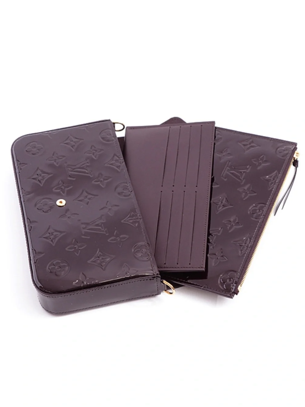 Louis Vuitton  Bernice wallet/pouch chain Felici. COA. NWOT.